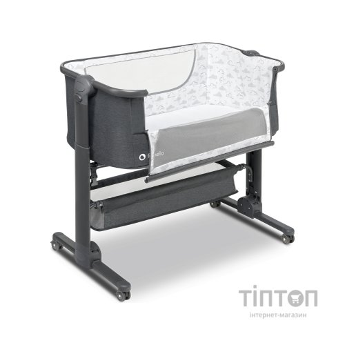 Ліжечко Lionelo приставне Timon Grey (LO-TIMON)