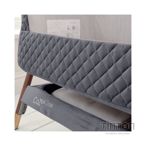 Ліжечко Tutti Bambini CoZee Luxe gray (211208/6581)