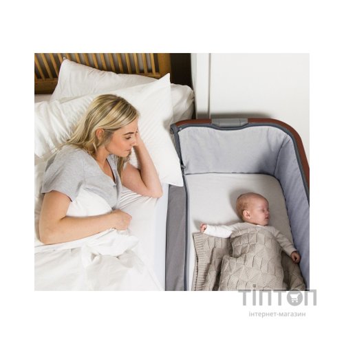 Ліжечко Tutti Bambini CoZee Luxe gray (211208/6581)