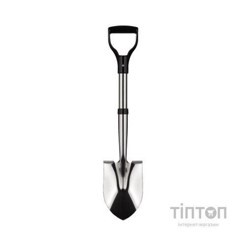 Лопата 2E Gloss, нержавіюча сталь, 2 мм, 70 см, 0.95кг (2E-S70G)