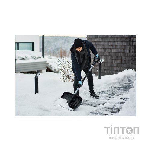 Лопата Cellfast для снігу IPRO, алюмінієве лезо, 49см, 140см, 1.65кг (40-011)