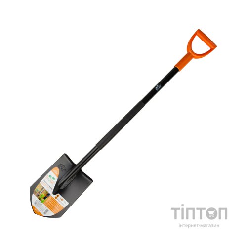 Лопата Flora штикова з металевою ручкою 285x195x1170мм 2.0кг (5045324)