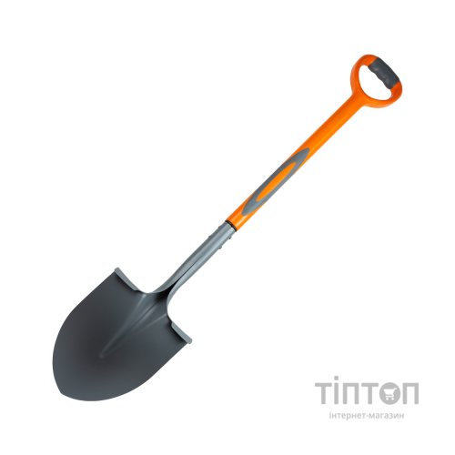 Лопата Flora штикова з пластиковою ручкою 295x220x1050мм 1.9кг (5045754)