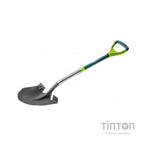 Лопата Verto штыковая T-REX, металлическая ручка (15G003)