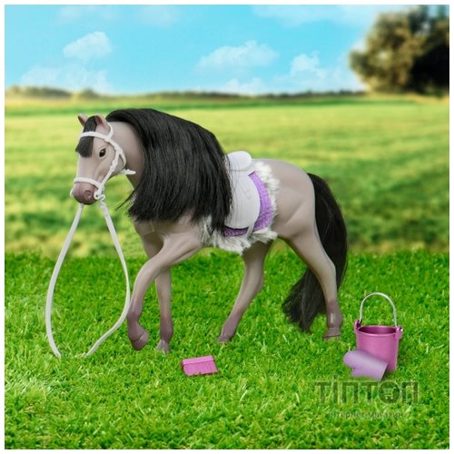 Аксесуар до ляльки Lori Серая Андалузкая лошадь (LO38001Z)