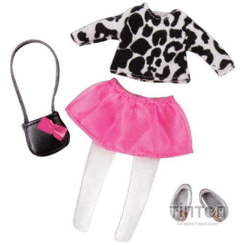 Аксесуар до ляльки Lori Набір одягу для ляльок - Стильний зі спідницею (LO30024Z)