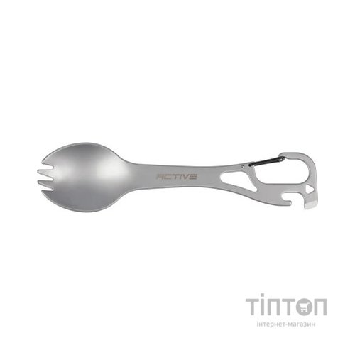 Ложка-виделка туристична Active Taller Grey (GHKS001)