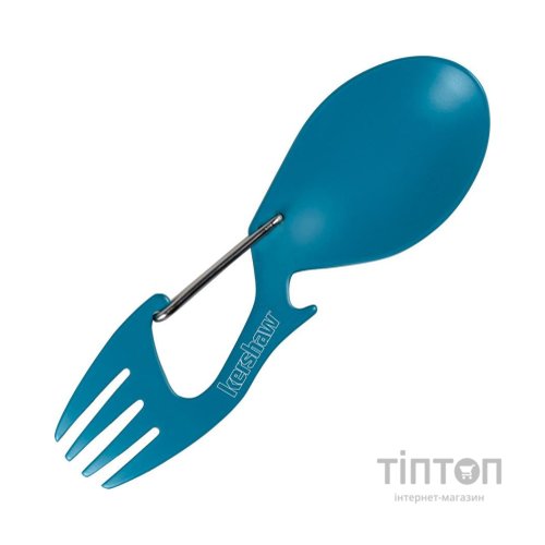 Ложка-виделка туристична Kershaw Ration Blue (1140TEAL)