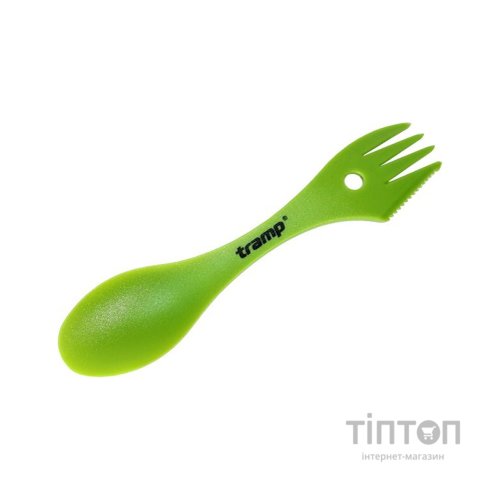 Ложка-виделка туристична Tramp пластик Green (UTRC-069-green)