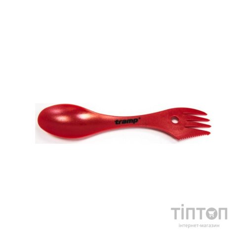 Ложка-виделка туристична Tramp пластик Red (UTRC-069-red)