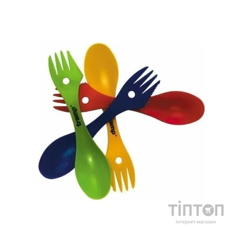 Ложка-виделка туристична Tramp пластик Red (UTRC-069-red)