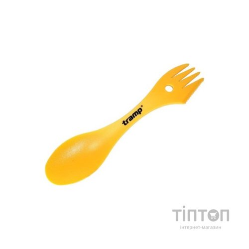Ложка-виделка туристична Tramp пластик Yellow (UTRC-069-yellow)