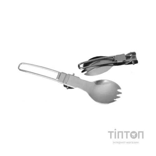 Ложка-виделка туристична Tramp складана металева (UTRC-042)