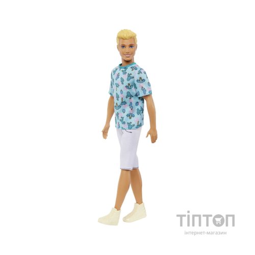 Лялька Barbie Fashionistas Кен у футболці з кактусами (HJT10)