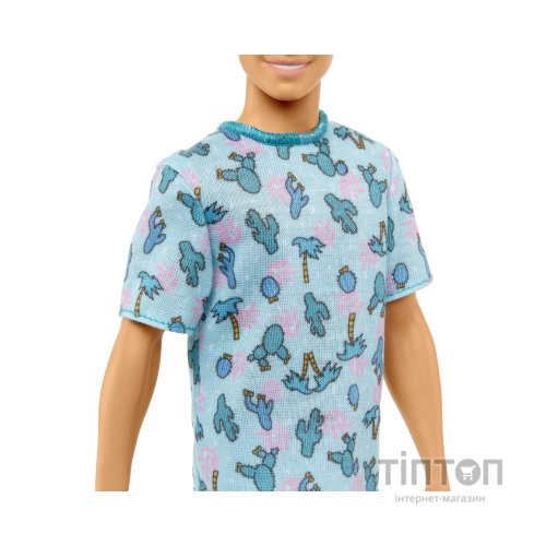 Лялька Barbie Fashionistas Кен у футболці з кактусами (HJT10)