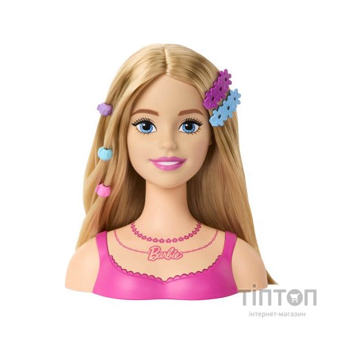 Лялька Barbie манекен для зачісок Класика Barbie з аксесуарами (HMD88)