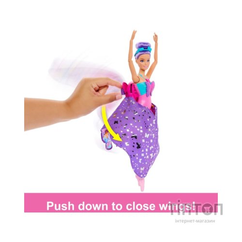 Лялька Barbie метелик Чарівні крильця серії Дрімтопія (HXJ10)