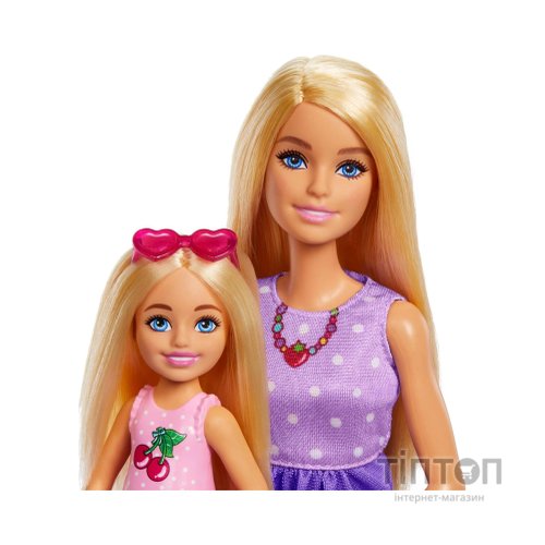 Лялька Barbie Набір з ляльками Барбі та Челсі "Сімейний пікнік" (JBF43)