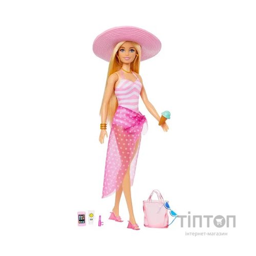 Лялька Barbie Пляжна прогулянка (HPL73)
