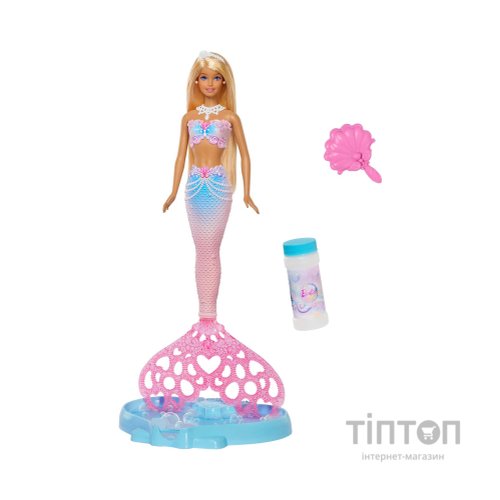 Лялька Barbie Русалонька Фантастичний світ Бульбашкове шоу (JLW56)