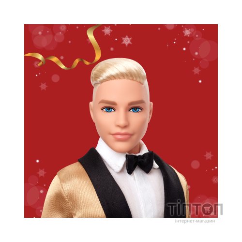 Лялька Barbie Signature Святковий Кен блондин (JGK55)