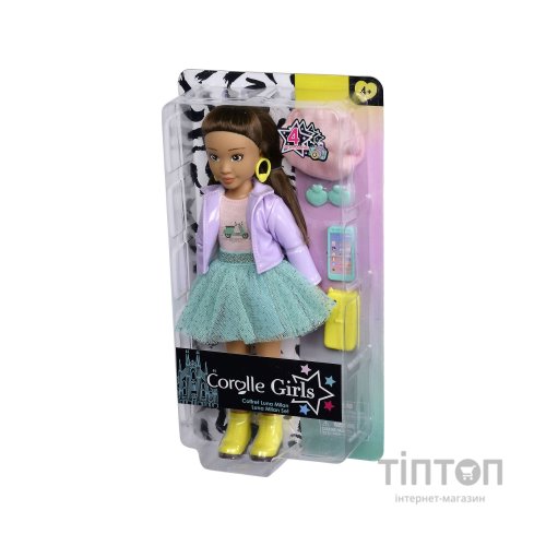 Лялька Corolle Girls Луна Фешн Мілан з аксесуарами 28 см (9000600170)