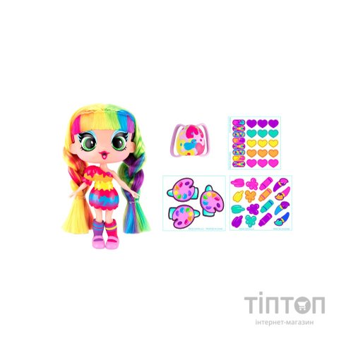 Лялька Decora Girlz Дизайнерський магазин наліпок (D1009)