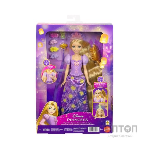 Лялька Disney Princess Чарівне волосся Рапунцель (JHL46)