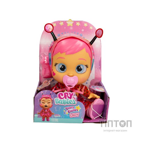 Лялька IMC Cry babies Зірки Плакса Леді з сяючими очима 30 см (911383)