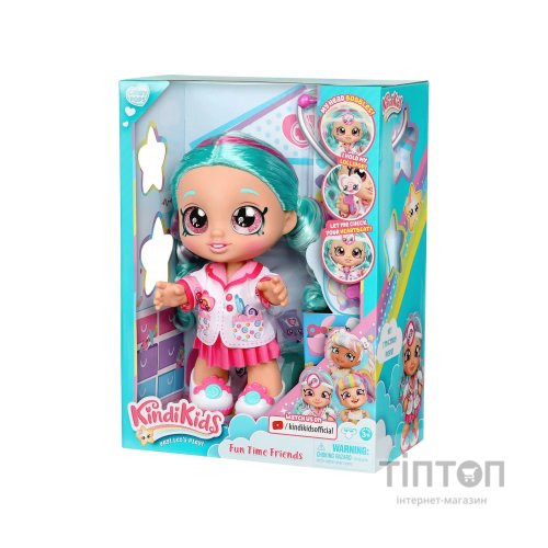 Лялька Kindi Kids Доктор Сінді Попс FUN TIME (50036)