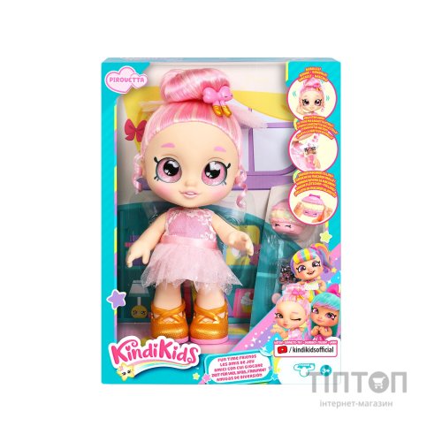 Лялька Kindi Kids Піруетта Fun Time (50060)