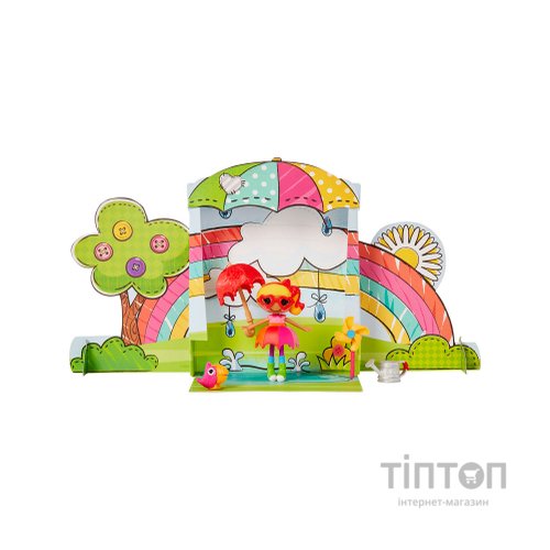 Лялька Lalaloopsy MINI – Веселкова Ейпріл (з аксесуарами) (579083)