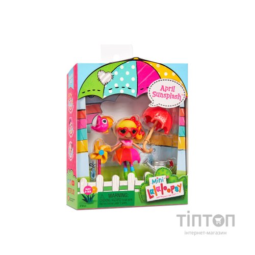 Лялька Lalaloopsy MINI – Веселкова Ейпріл (з аксесуарами) (579083)