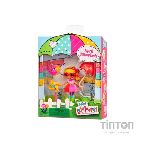 Лялька Lalaloopsy MINI – Веселкова Ейпріл (з аксесуарами) (579083)