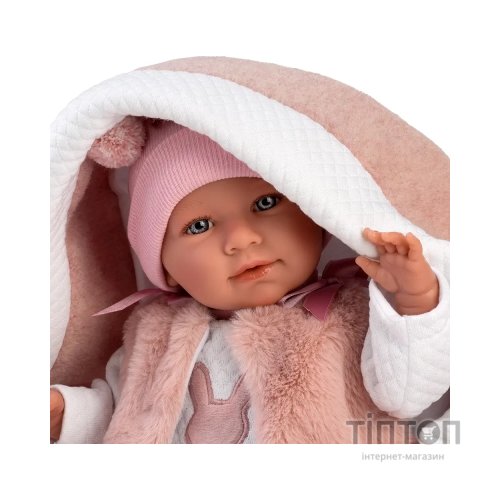 Лялька Llorens Mimi Lloron Capazo Rosa, 40 см (74012)