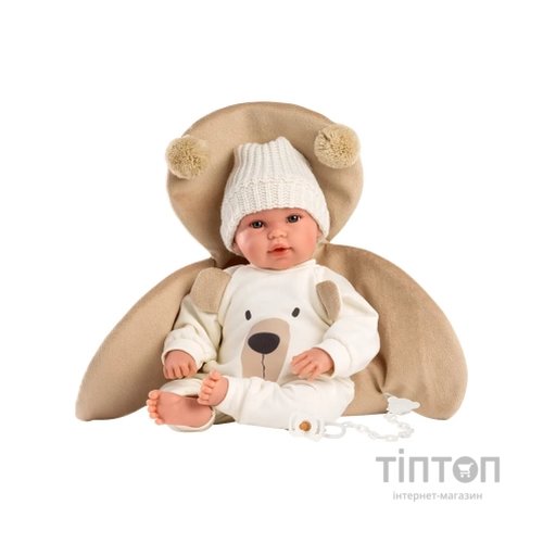 Лялька Llorens Recien Nacido Lloron Osito Marron, 36 см (63645)