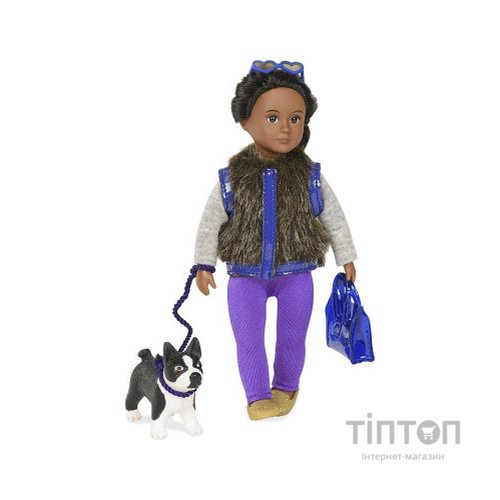 Лялька Lori Илисса и собака терьер Индиана 15 см (LO31016Z)