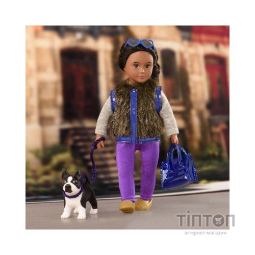 Лялька Lori Илисса и собака терьер Индиана 15 см (LO31016Z)