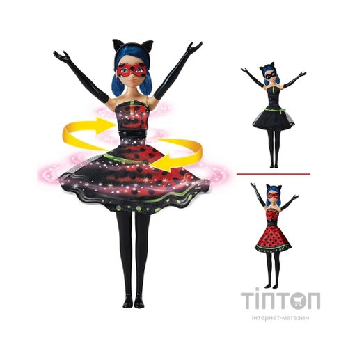 Лялька Miraculous інтерактивна Леді Баг і Супер-Кіт Дизайнерське перевтілення (50414)