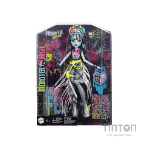 Лялька Monster High Френкі Монстро-фестиваль (HXH79)