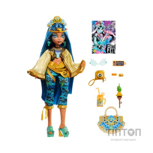 Лялька Monster High Клео Монстро-фестиваль (HXH81)
