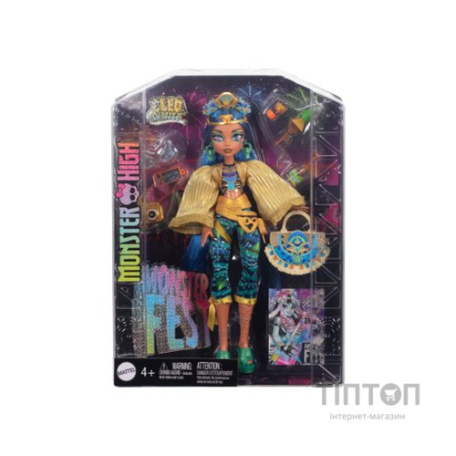 Лялька Monster High Клео Монстро-фестиваль (HXH81)