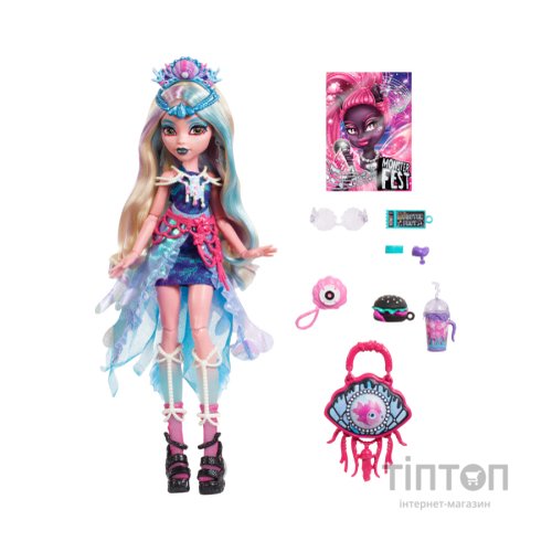 Лялька Monster High Лагуна Монстро-фестиваль (HXH82)