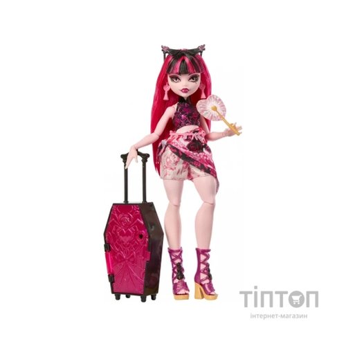 Лялька Monster High Набір-сюрприз Кошмарні канікули Жахо-секрети Дракулори (JDR50)