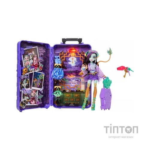 Лялька Monster High Набір-сюрприз Кошмарні канікули Жахо-секрети Джиніфаєр (JDR52)
