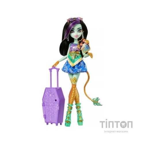 Лялька Monster High Набір-сюрприз Кошмарні канікули Жахо-секрети Джиніфаєр (JDR52)