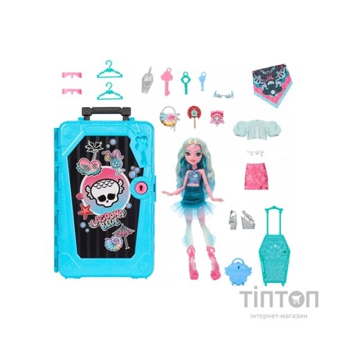 Лялька Monster High Набір-сюрприз Кошмарні канікули Жахо-секрети Лагуни (JDR51)