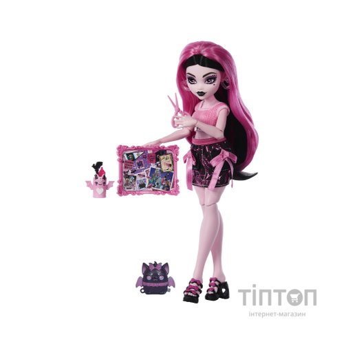 Лялька Monster High сюрприз Таємні ритуали краси Дракулори (JHK43)