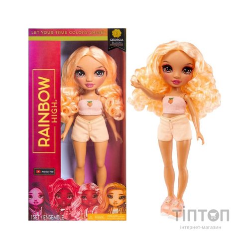 Лялька Rainbow High серії ОРР - Персик з аксесуарами (987970)