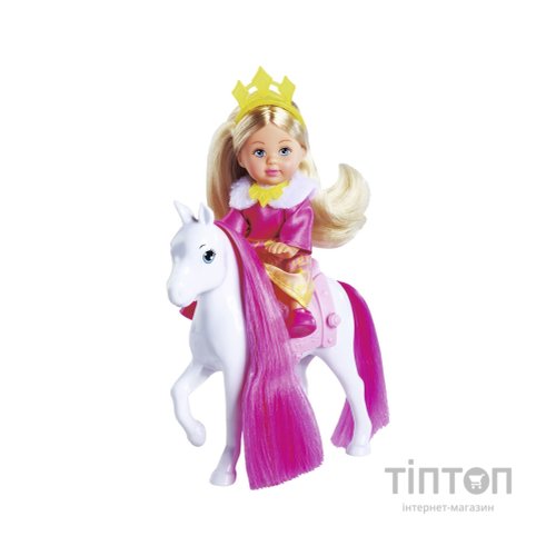 Лялька Simba набір Еві Зимова карета з конем (5733701)